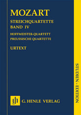 Mozart String Quartets - Volume IV Study Score