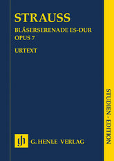 Strauss Serenade for Wind Instruments E-flat major op. 7 Study Score