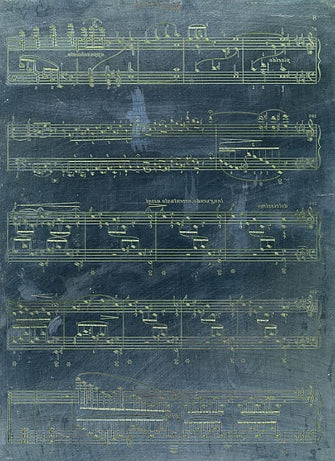 Original Music Engraving Plate