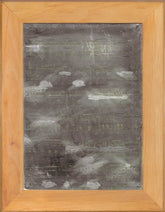 Original Music Engraving Plate, Mounted With Wooden Frame