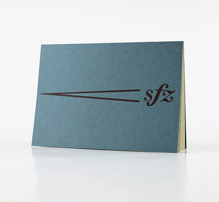 Card: Henle Greeting Card - Dynamic Markings (Blank Inside)