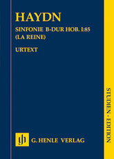 Haydn Symphony B-Flat Major Hob. I:85 (La Reine) Orchestra Study Score