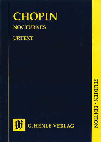Chopin Nocturnes Study Score