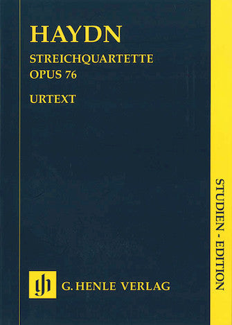 Haydn String Quartets Volume 10 Opus 76 Study Score