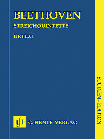 Beethoven String Quintets Study Score