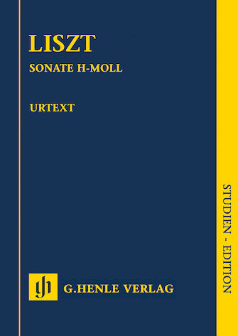 Liszt Piano Sonata in B minor Study Score – Revised Edition