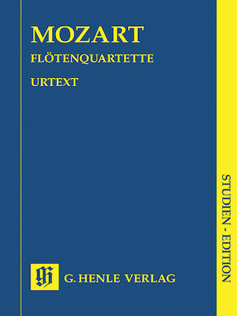 Mozart Quartets for Flute, Violin, Viola, and Violoncello