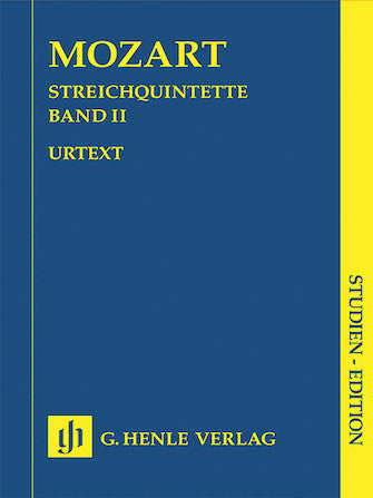 Mozart String Quintets Volume 2