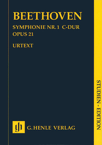 Beethoven Symphony C Major Op. 21, No. 1 Study Score