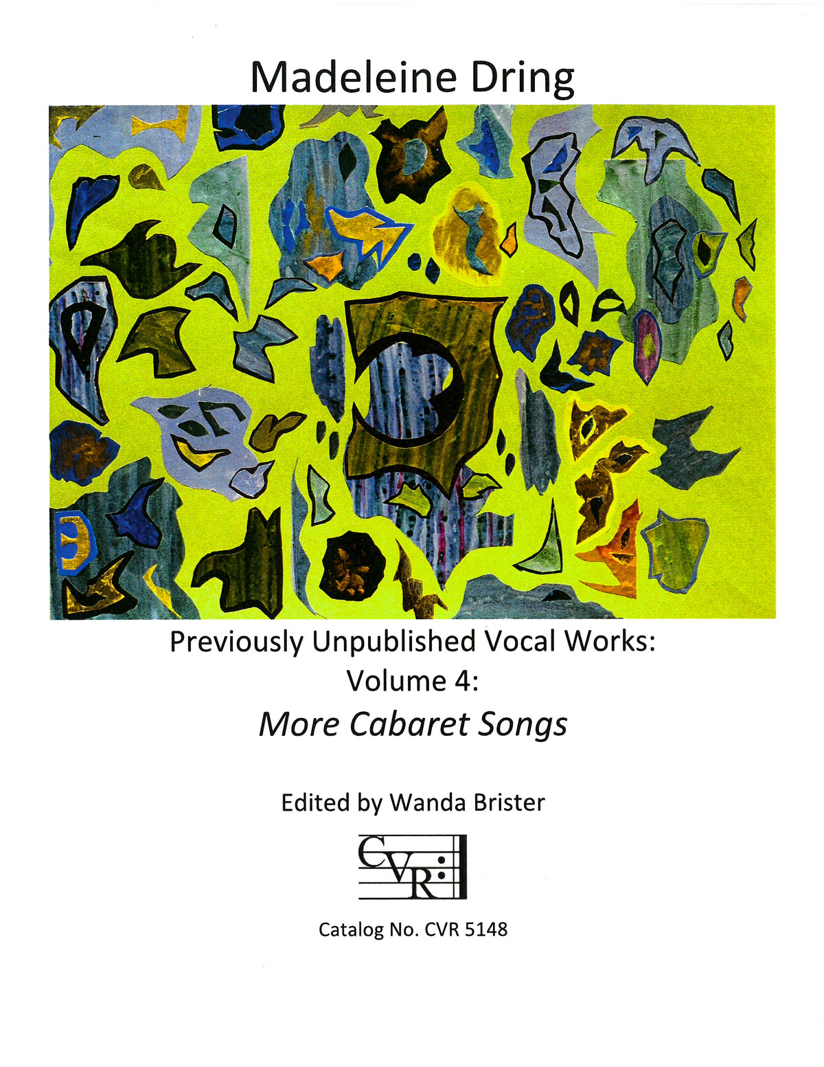 Dring More Cabaret Songs - Volume 4 - Previously Unpublished Vocal Works