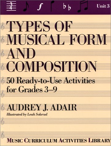 Types Of Musical Form & Composition: 50-Ready-To-Use Activities For Grades 3-9