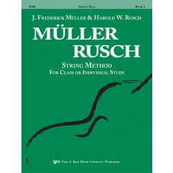 Müller-Rusch String Method Book 1 - String Bass