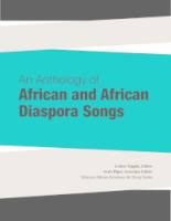 Anthology of African and African Diaspora Songs - 60 Songs