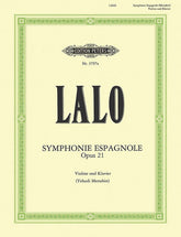 Lalo Symphonie espagnole Op. 21 (Edition for Violin and Piano)