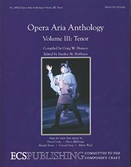 Opera Aria Anthology, Volume 3 (Tenor)