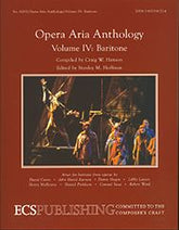 Opera Aria Anthology, Volume 4 (Baritone)