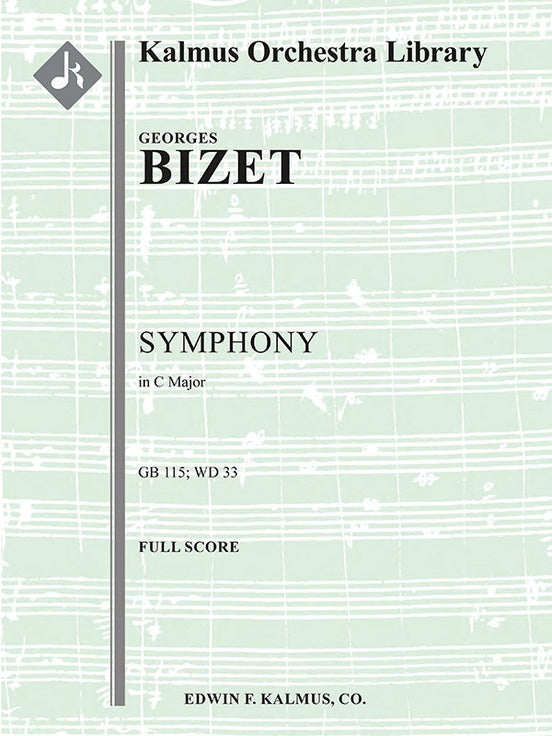 Bizet Symphony in C Full Score