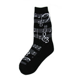 Socks: Music Note Women's