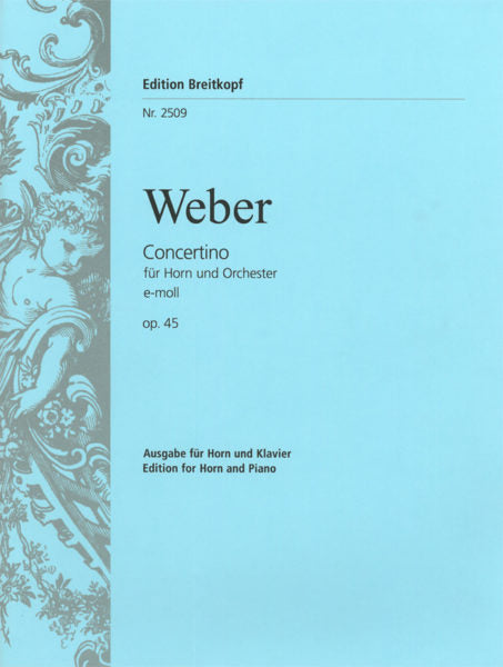 Weber Concertino in E minor Op. 45