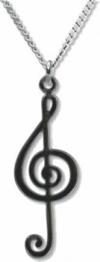 G Clef Necklace