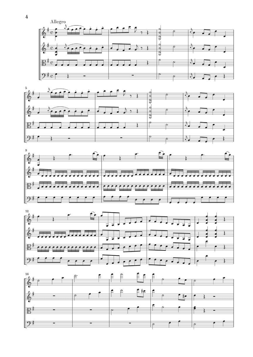 Mozart String Quartets Band 1 (Lodi-Quartett KV 80, Salzburger Divertimenti KV 136-138, Italienische Quartette KV 155-160) Study Score