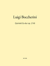 Boccherini Quintet in E flat major Opus 21 No 6