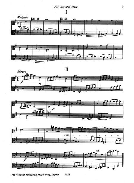 Matz Eleven Little Duets for Violas