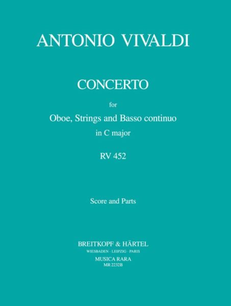 Vivaldi Oboe Concerto in C major RV 452