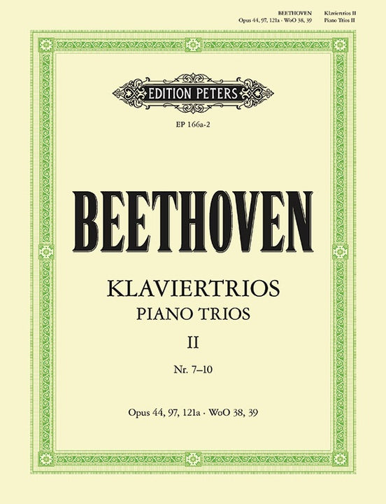 Beethoven Piano Trios Volume 2
