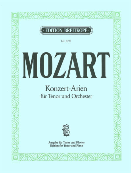 Mozart Complete Concert Arias for Tenor