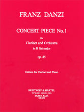 Danzi Concert piece No.1 in Bb major, Op. 45