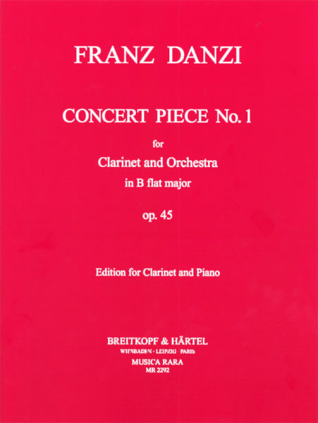 Danzi Concert piece No.1 in Bb major, Op. 45
