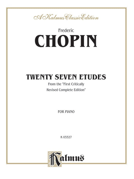 Chopin 27 Etudes