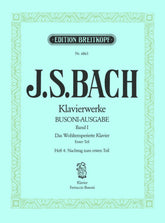 Bach Well Tempered Clavier Part 1 Volume 4