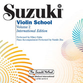 Suzuki Violin School, Volume 2 (CD only - Preucil)