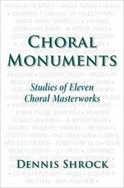 Choral Monuments Studies of 11