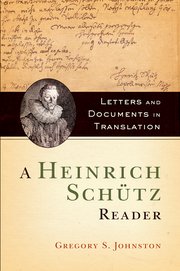 Heinrich Schutz Reader