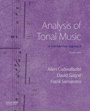Analysis of Tonal Music: A Schenkerian Approach 4th Edition