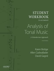 Analysis of Tonal Music: A Schenkerian Approach (Workbook)