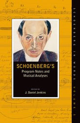 Schoenberg"s Program Notes & M