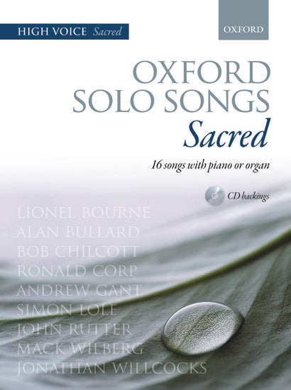 Oxford Solo Songs: Sacred (High Voice)