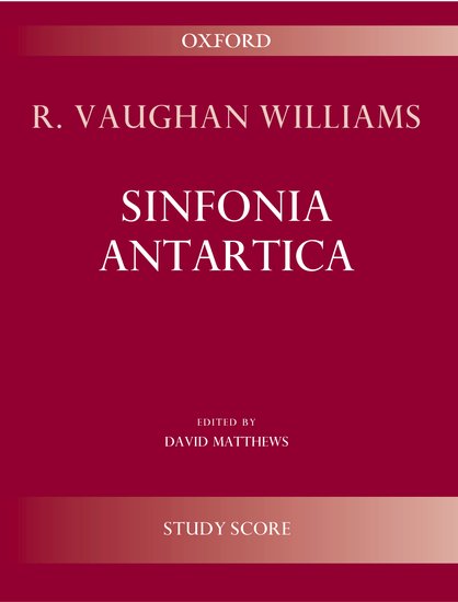 Vaughan Williams Sinfonia Antartica (Symphony No. 7) 2nd Ed. Study score