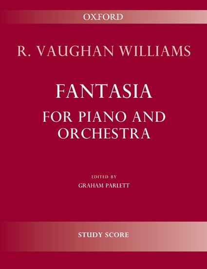 Vaughan Williams Fantasia for Piano and Orchestra Study score