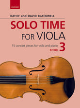 Blackwell Solo Time for Viola Book 3