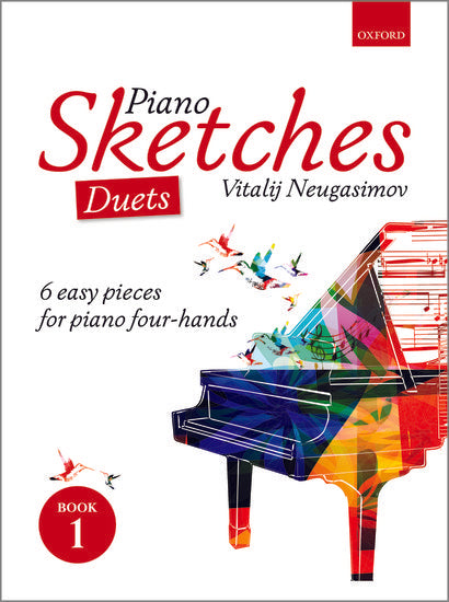 Neugasimov Piano Sketches Duets Book 1