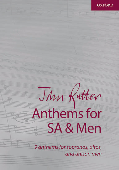 Rutter Anthems for SA and Men