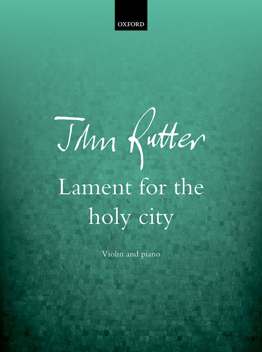 Rutter Lament for the Holy City Violin