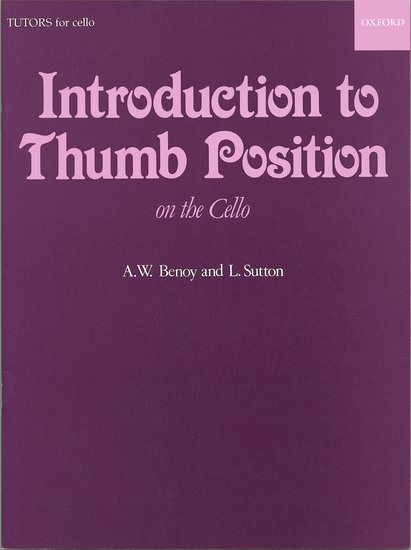 Benoy-Sutton An Introduction to Thumb Position on the Cello