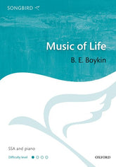 Boykin Music of Life  SSA vocal score