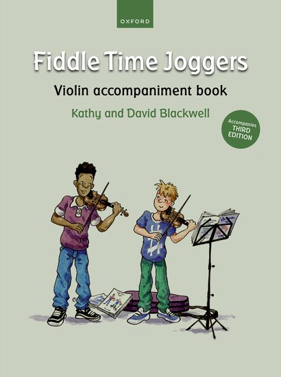 Fiddle Time Joggers for Violin - Violin Accompaniment Book